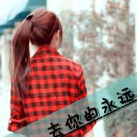 阿宝色带字女头伤感