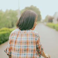 森系女头小清新自然