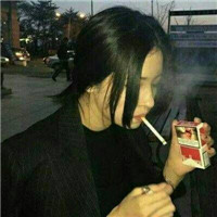 抽烟喝酒女生伤感头像图片