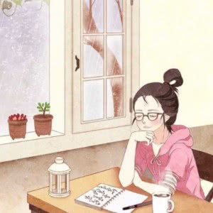 安静学习漫画女头图片