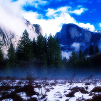 微信头像唯美雪景