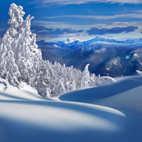 微信头像唯美雪景