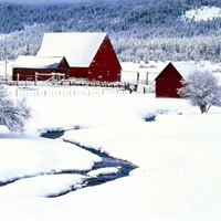 微信头像唯美雪景