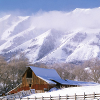 微信头像唯美雪景