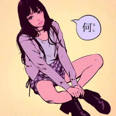 漫画头像女生图片