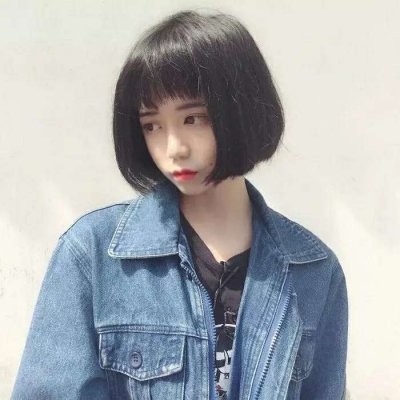 小清新女头短发控