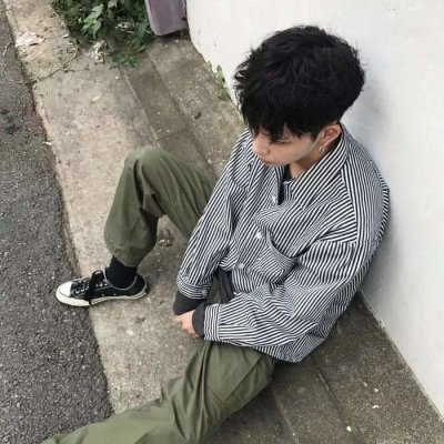 男头清新阳光少年