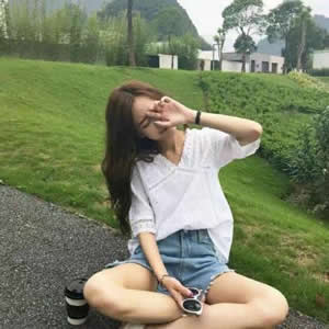 夏季长发女头小清新文艺范