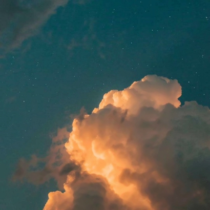 夜晚星空风景头像图片