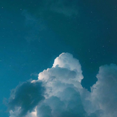 夜晚星空风景头像图片