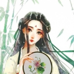 温婉的气质手绘古风美人高清头像图片