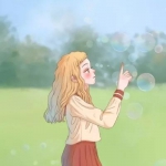 唯美小清新好看高清的动漫情头图片