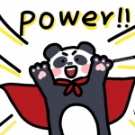 可爱举双手power表情包头像图片大全